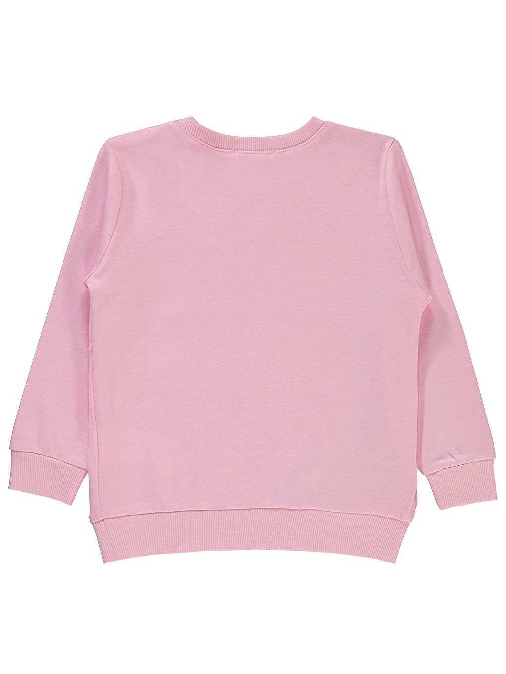 Girls Kız Çocuk Sweatshirt 2-5 Yaş Gül Pembe-1
