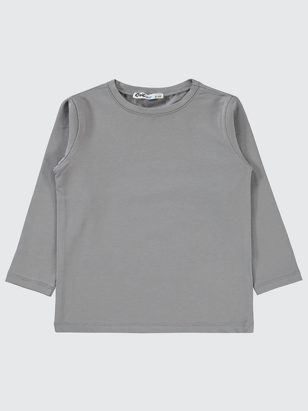 Erkek Çocuk Sweatshirt 2-5 Yaş Gri