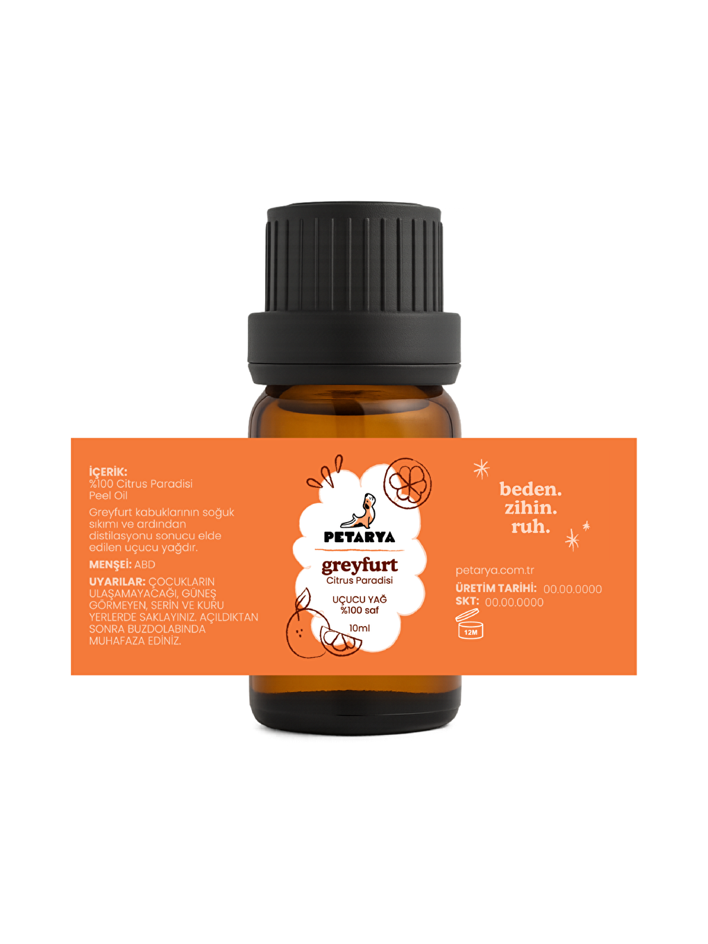 Greyfurt Kabuğu Yağı | 10 ml-1