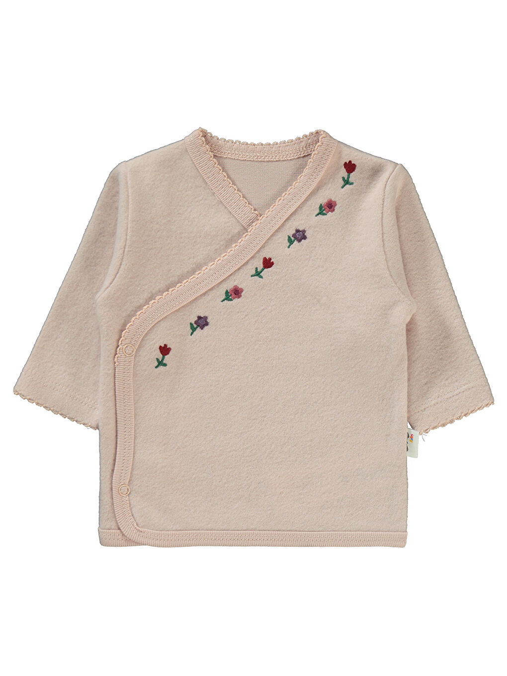 Pembe Baby Kız Bebek Zıbın Takımları Pudra-2