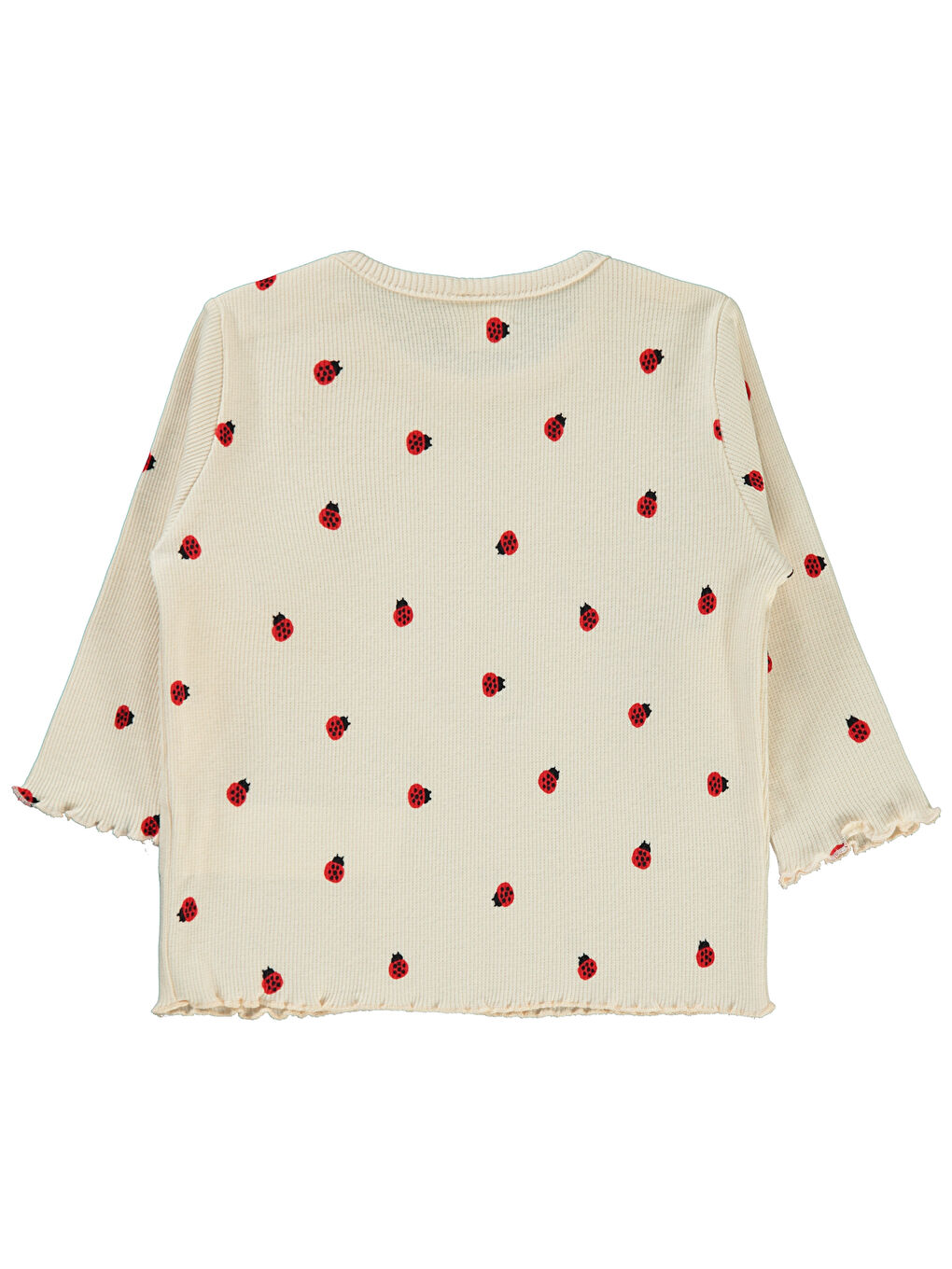 Bej Baby Kız Bebek Sweatshirt 6-18 Ay Fildişi-1