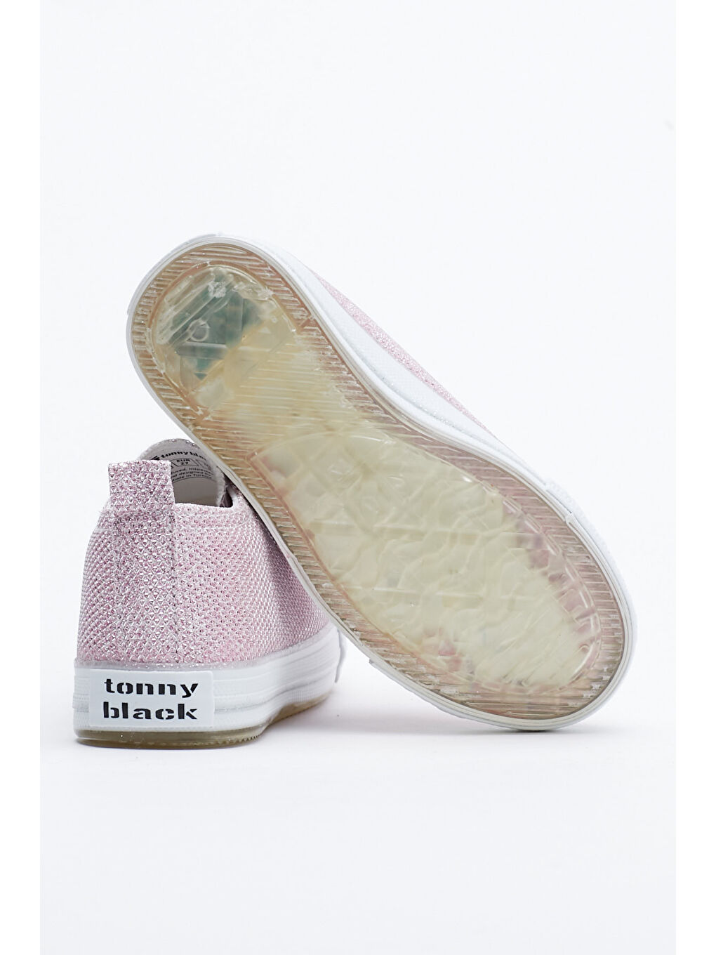 Çocuk Unisex Pembe Rahat Kalıp Işıklı Cırtlı Spor Ayakkabı-3