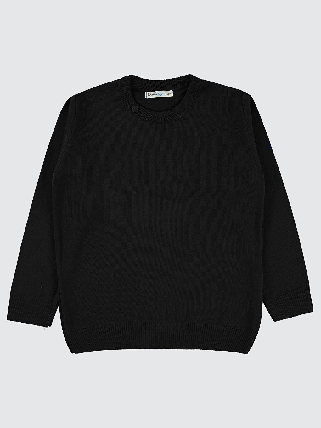 Erkek Çocuk Kazak 6-9 Yaş Siyah