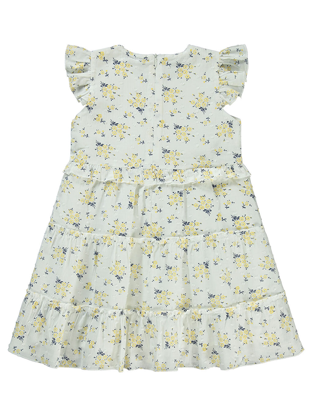 Girls Kız Çocuk Elbise 6-9 Yaş Sarı-1