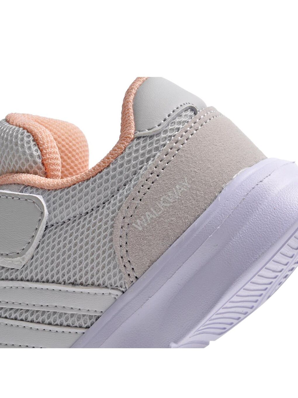 Mavi Daffy Buz-Pembe Çocuk Cırtlı Fileli Spor Ayakkabı-1