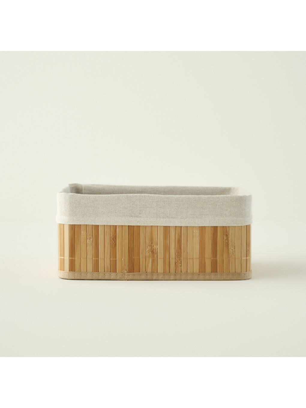Bej Bres Bambu Düzenleyici Kutu Naturel (31x22x13 cm)