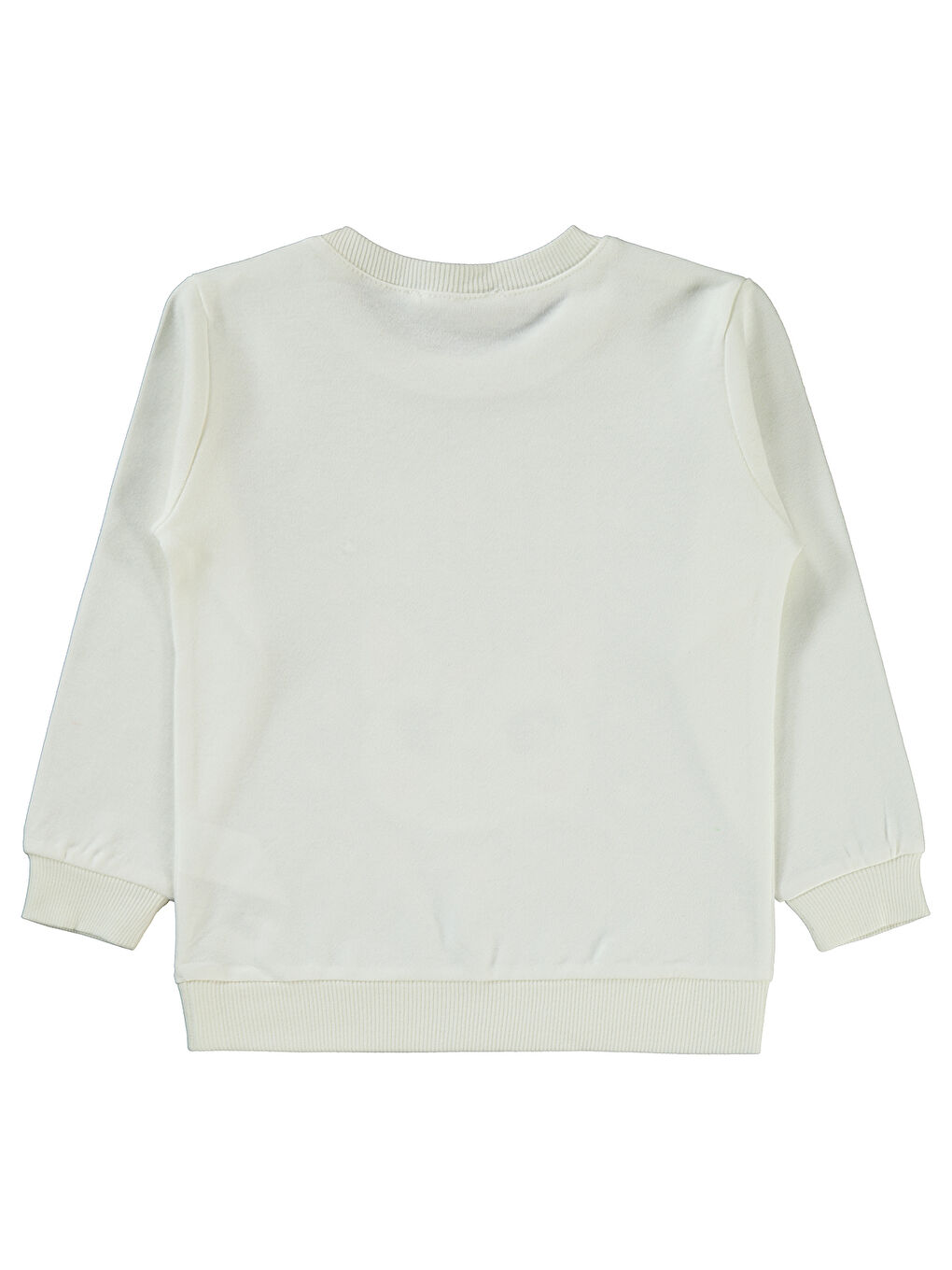 Girls Kız Çocuk Sweatshirt 2-5 Yaş Ekru-1