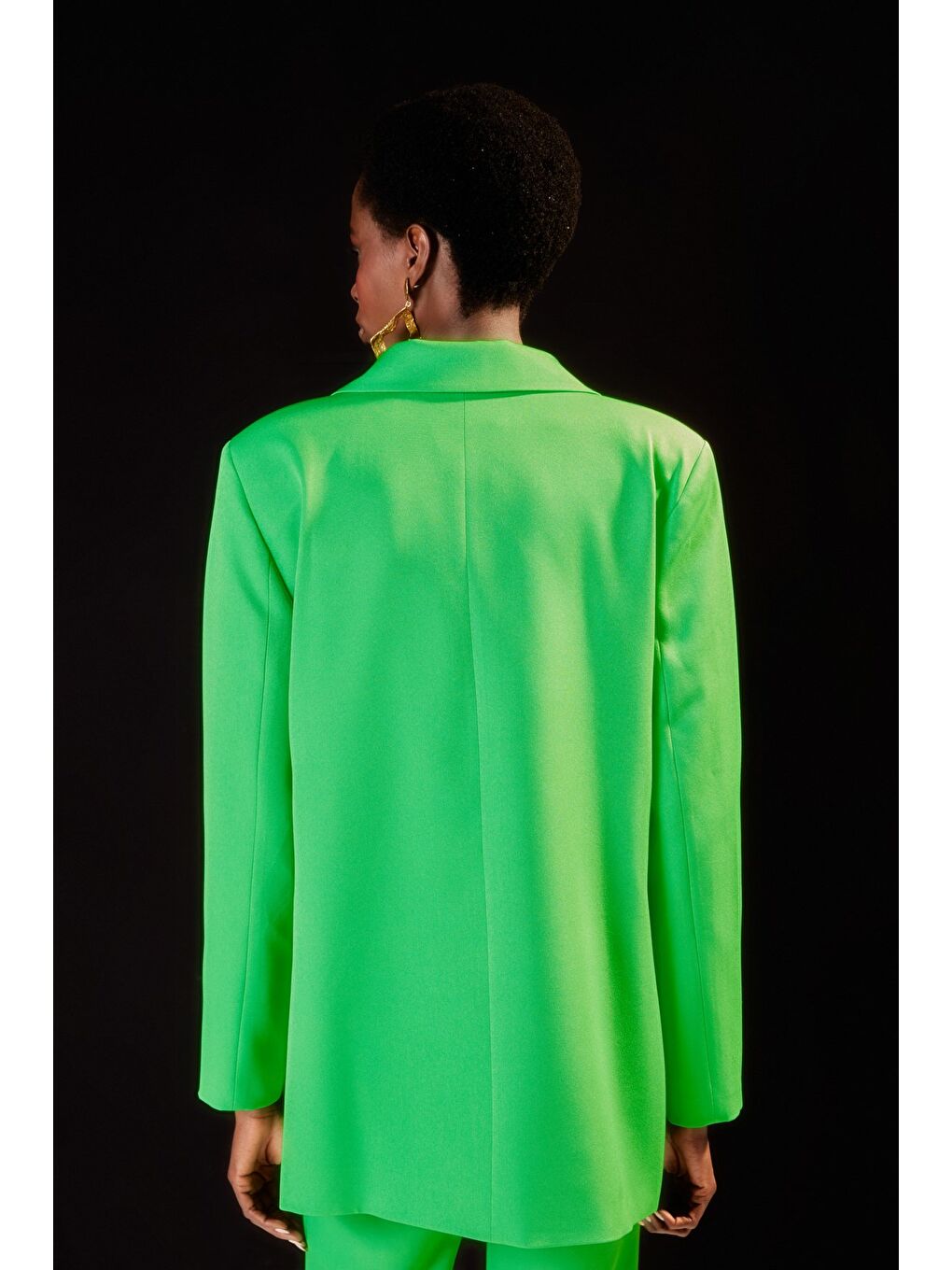 Salaş Klasik Ceket - Açık Yeşil-9