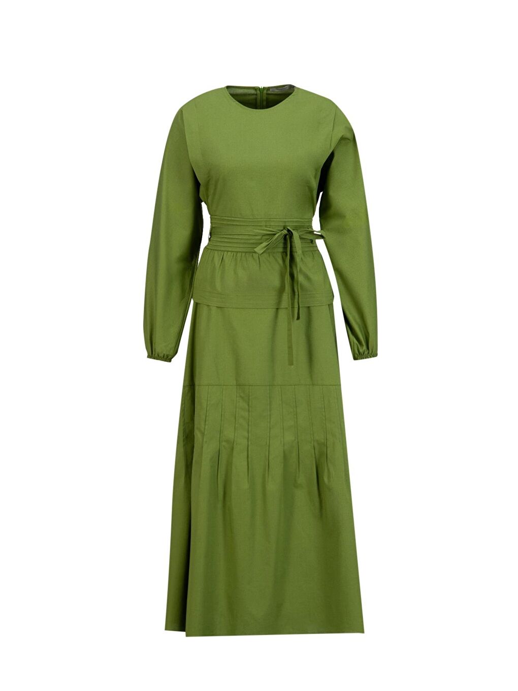 Nervürlü Pamuklu Takım 25Y6003 Yeşil-5