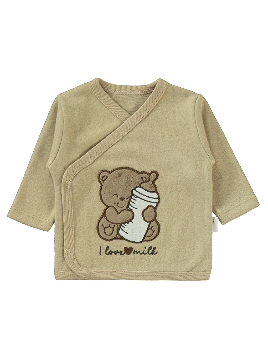 Kahverengi Baby Erkek Bebek Zıbın Takımları Sütlü Kahve-2