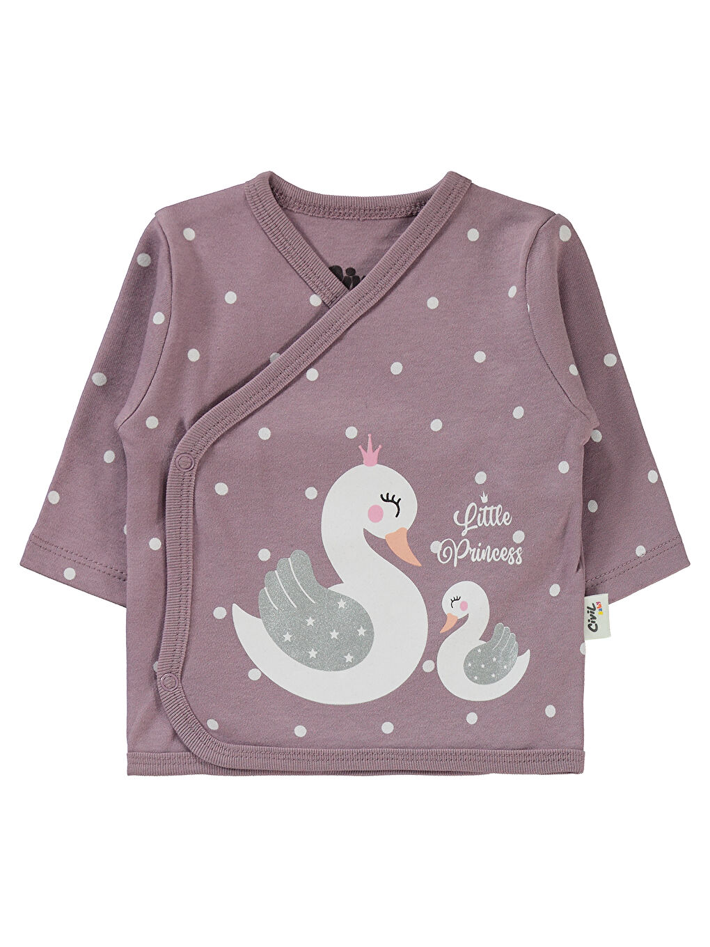 Baby Kız Bebek Zıbın Takımları Leylak Lila-1