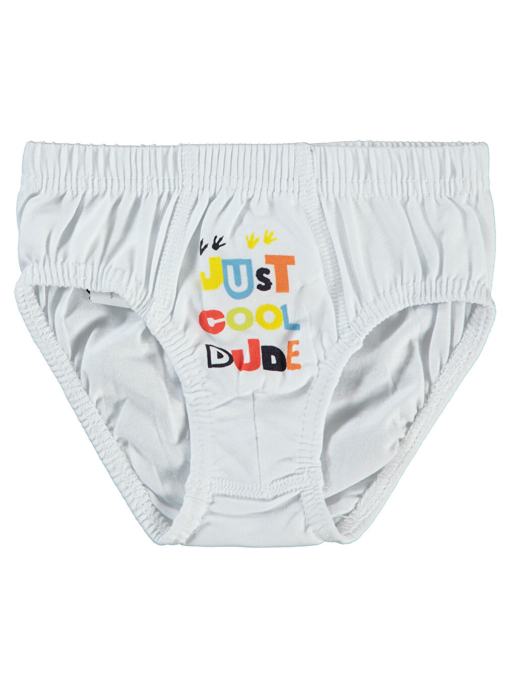 Boys Erkek Çocuk 2'li Külot Set 2-10 Yaş Beyaz-2