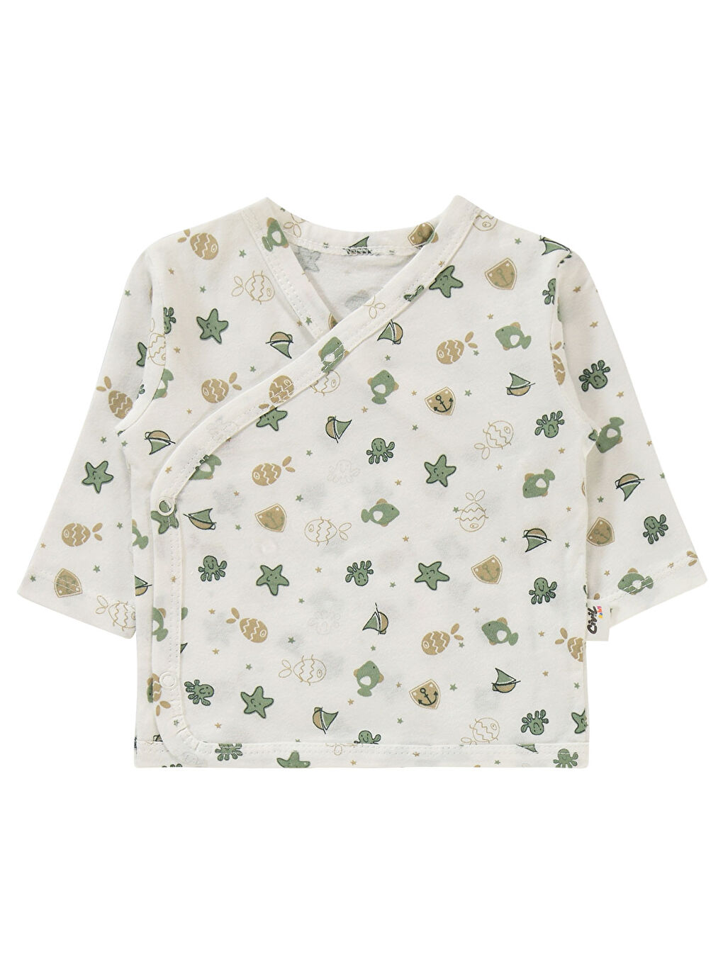 Baby Erkek Bebek Zıbın Takımları 0-1 Ay Ekru-2