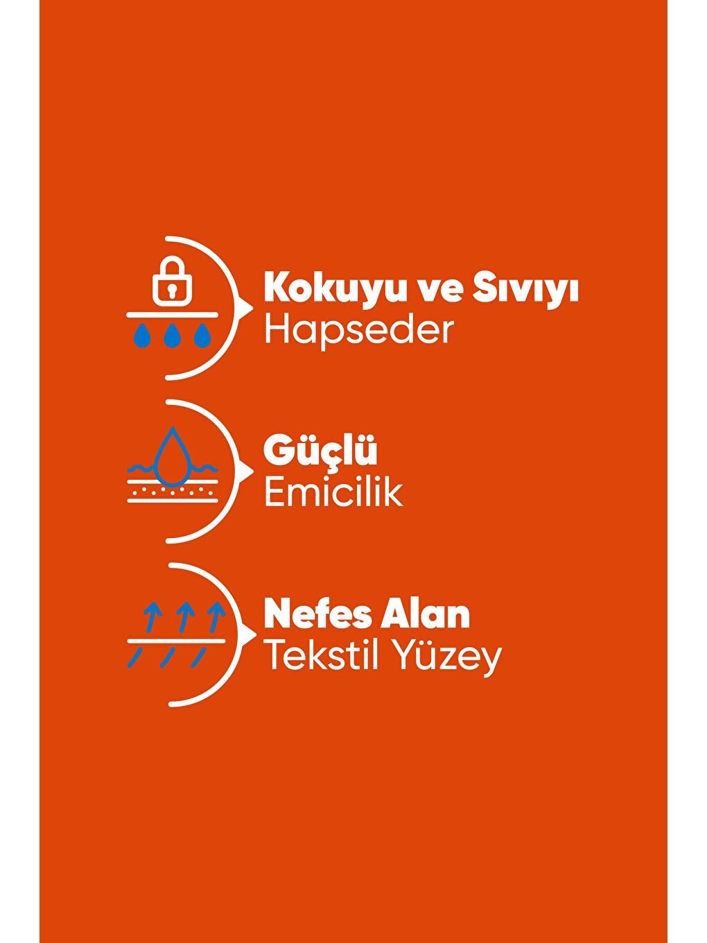 2'li Small Beden Küçük Boy Yetişkin Hasta Bezi 30x2 (60 Adet)-5