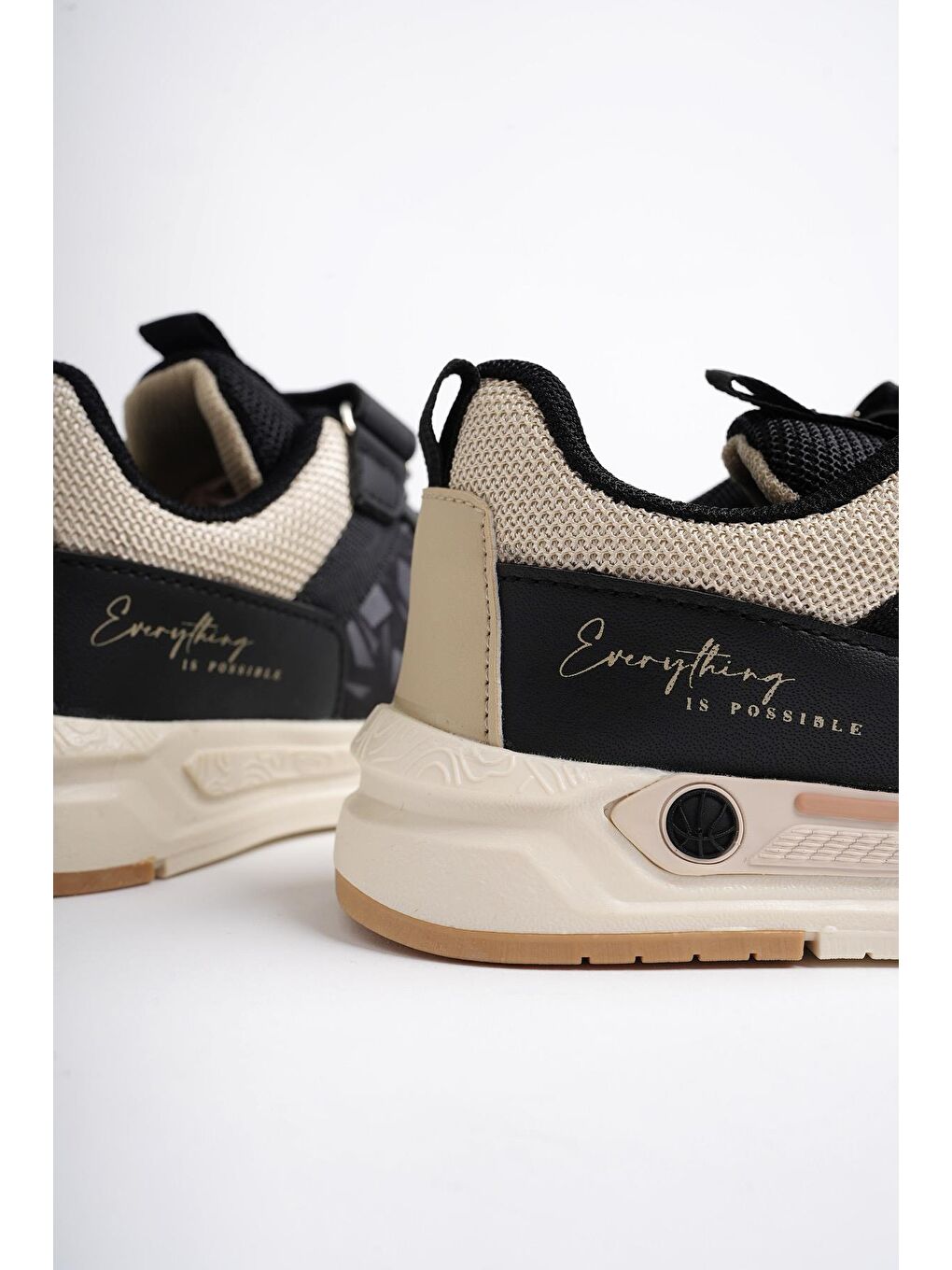 Siyah GUMBALL Bağcıklı ve Cırtlı Unisex Çocuk Sneaker Spor Ayakkabı-3