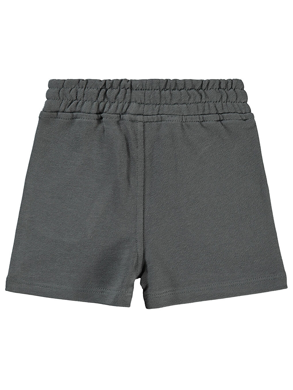 Gri Baby Erkek Bebek Şort 6-18 Ay Füme-1