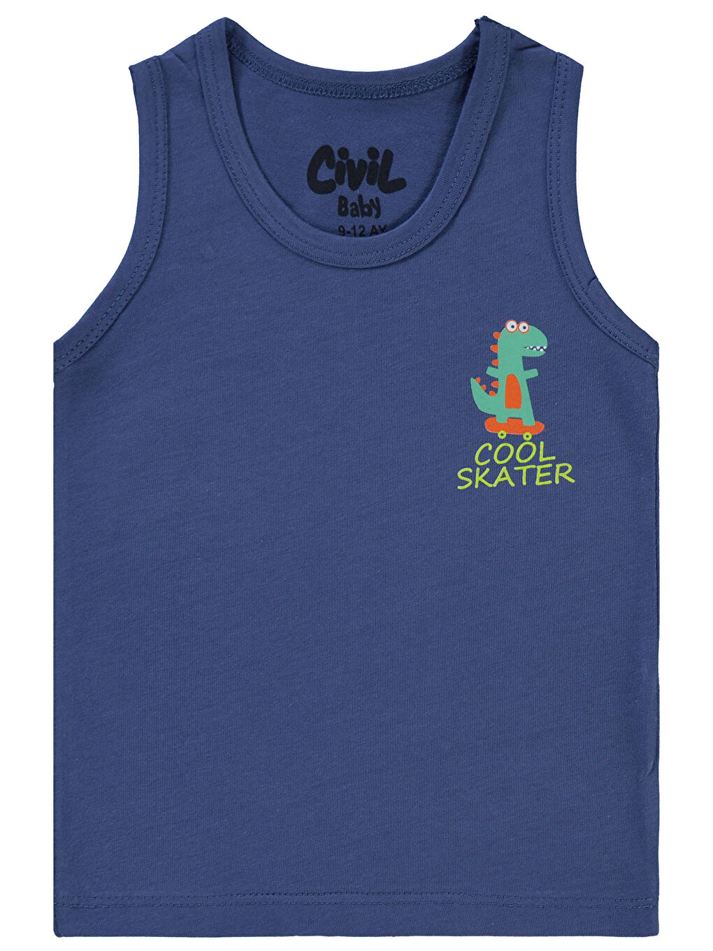 Baby Erkek Bebek Atlet 9-18 Ay Lacivert