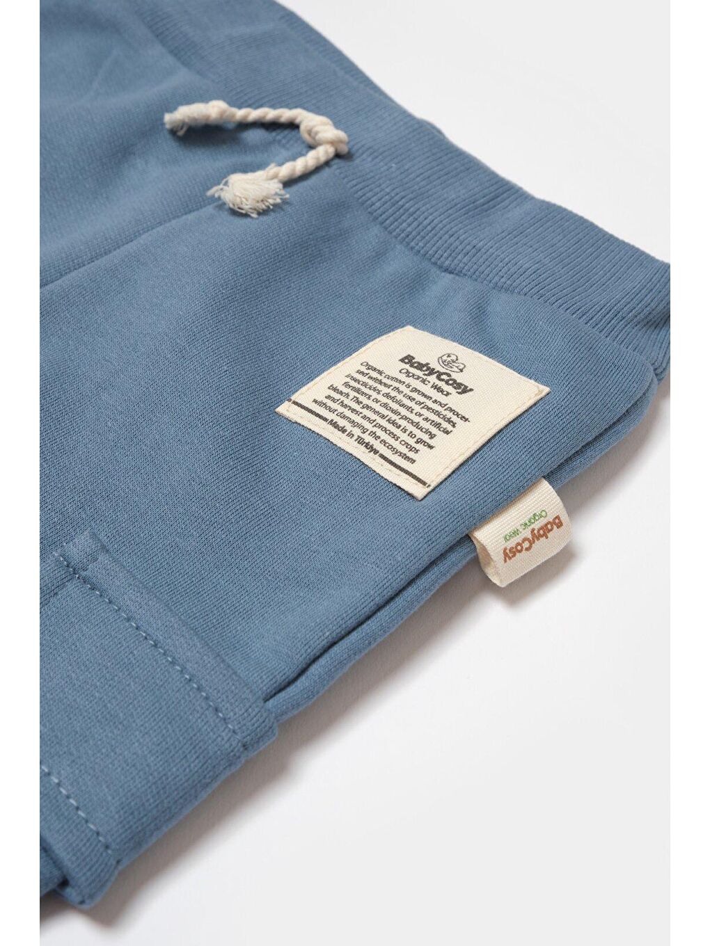 Mavi Bebek Kargo Cepli Eşofman Altı Pantolon-4