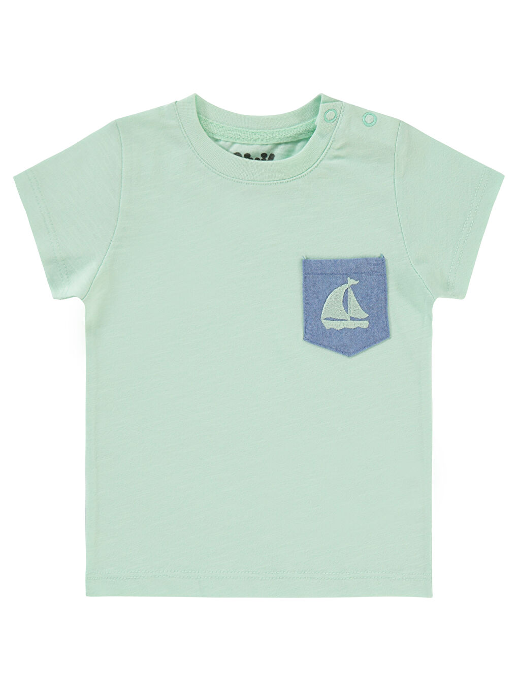 Yeşil Baby Erkek Bebek Tişört 6-18 Ay Mint