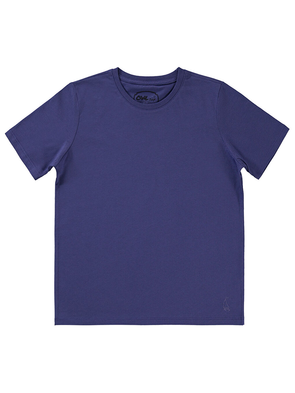 Boys Erkek Çocuk Tişört 10-13 Yaş Mor