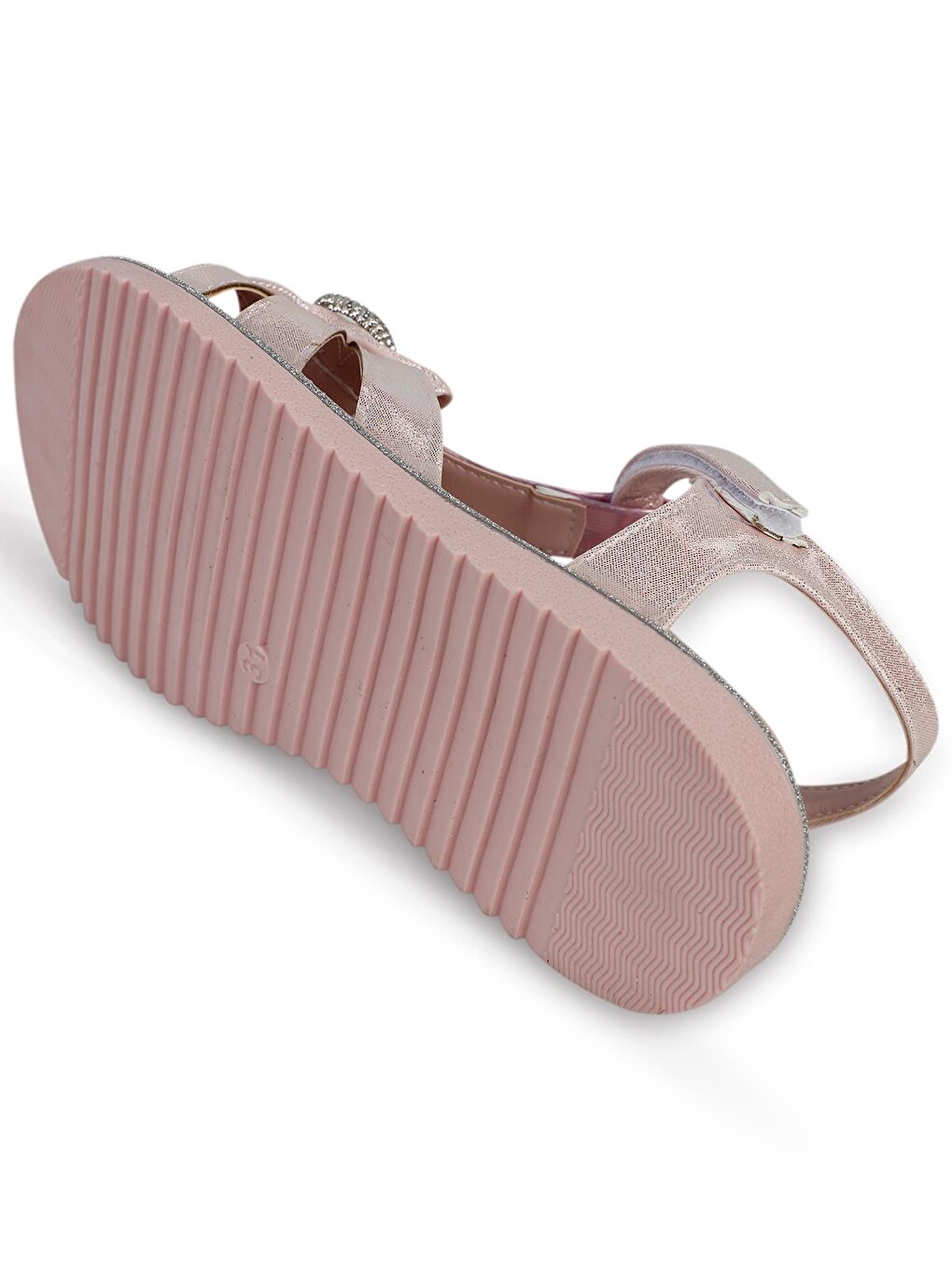 Pembe Girls Fiyonklu 31- Sandalet - Pudra-1