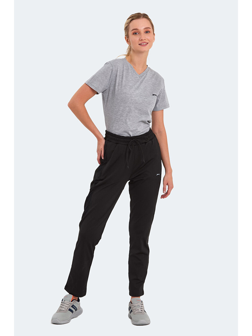 REAL I Kadın Eşofman Altı Siyah-6