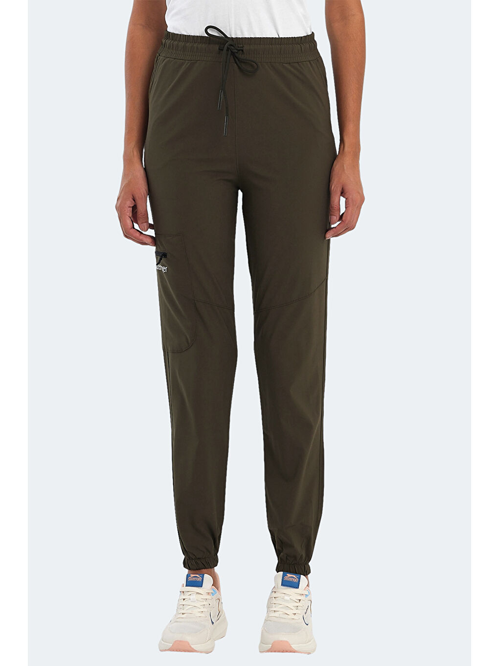 NAOKO Kadın Eşofman Altı Haki-2