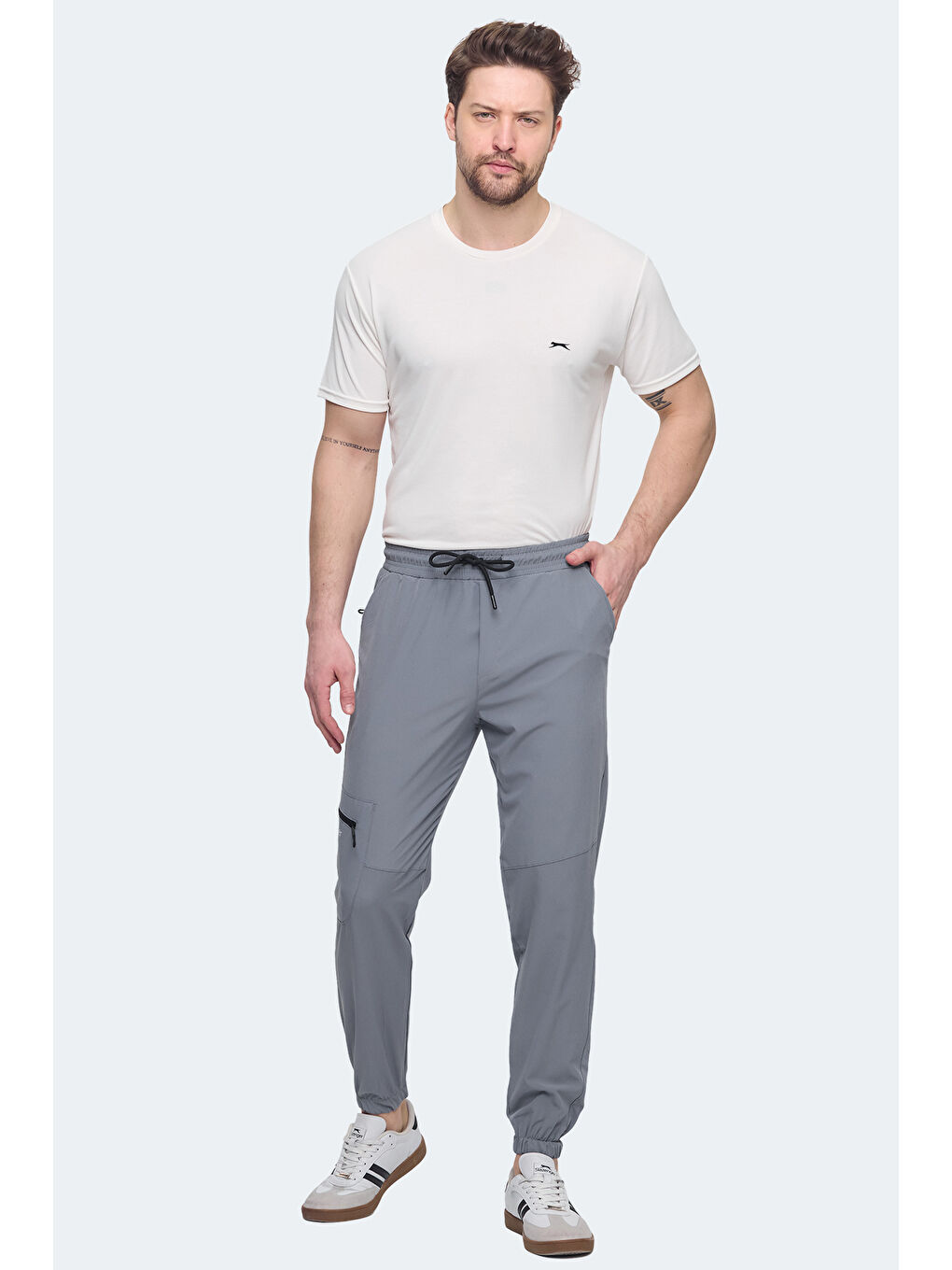 NATOXI I Erkek Eşofman Altı Koyu Gri-6