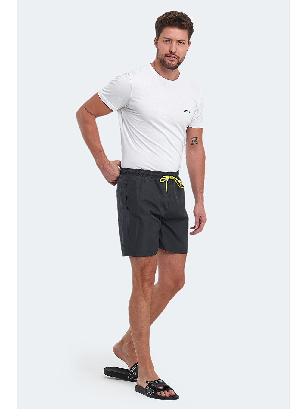 RENO Erkek Mayo Koyu Gri-6