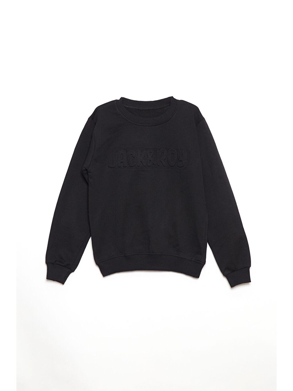 Siyah 3 Boyutlu Baskılı Mevsimlik Erkek Çocuk Eşofman Takım-2