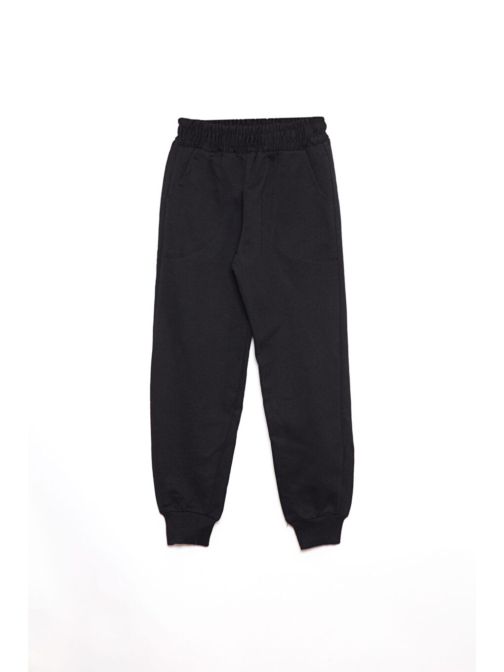 Siyah 3 Boyutlu Baskılı Mevsimlik Erkek Çocuk Eşofman Takım-3