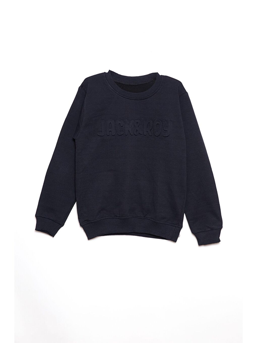 Lacivert 3 Boyutlu Baskılı Mevsimlik Erkek Çocuk Eşofman Takım-1