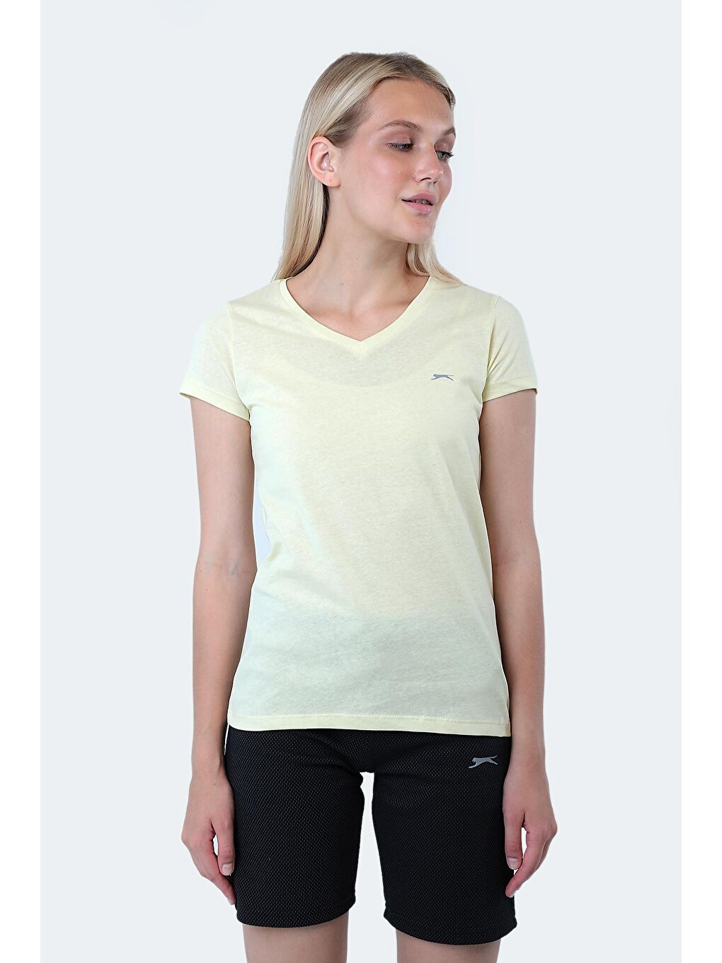 SLAZENGER Sarı REBELL I Kadın T-Shirt Sarı - 1