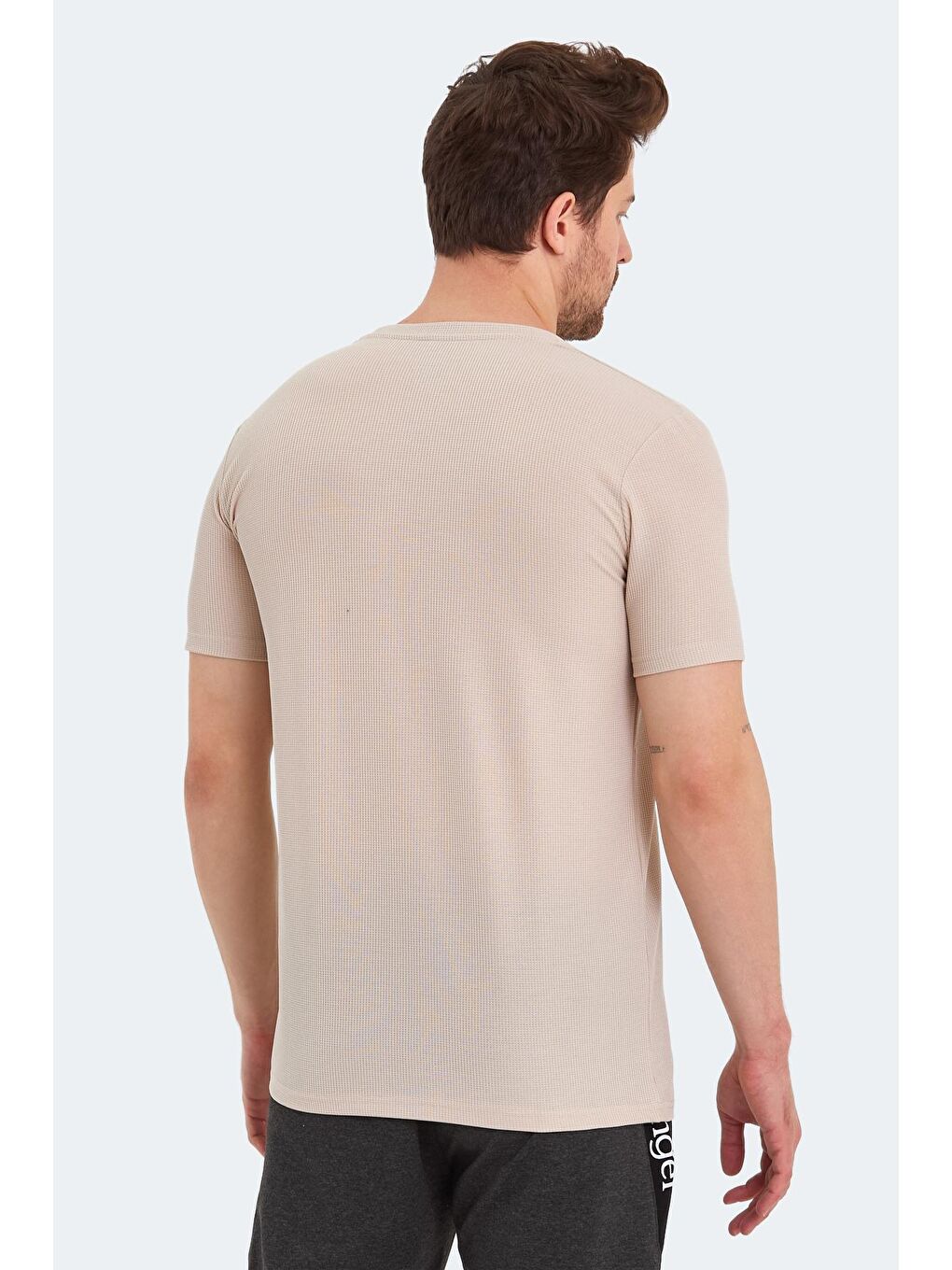 SATURN I Erkek Tişört Bej-1