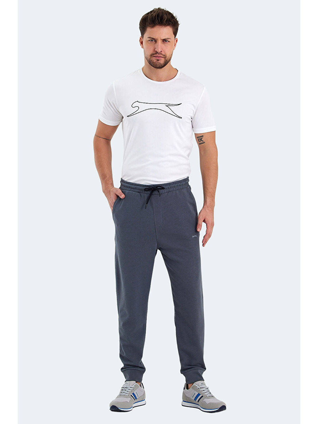 ONIONIX I  Erkek Jogger Eşofman Altı Koyu Gri-5