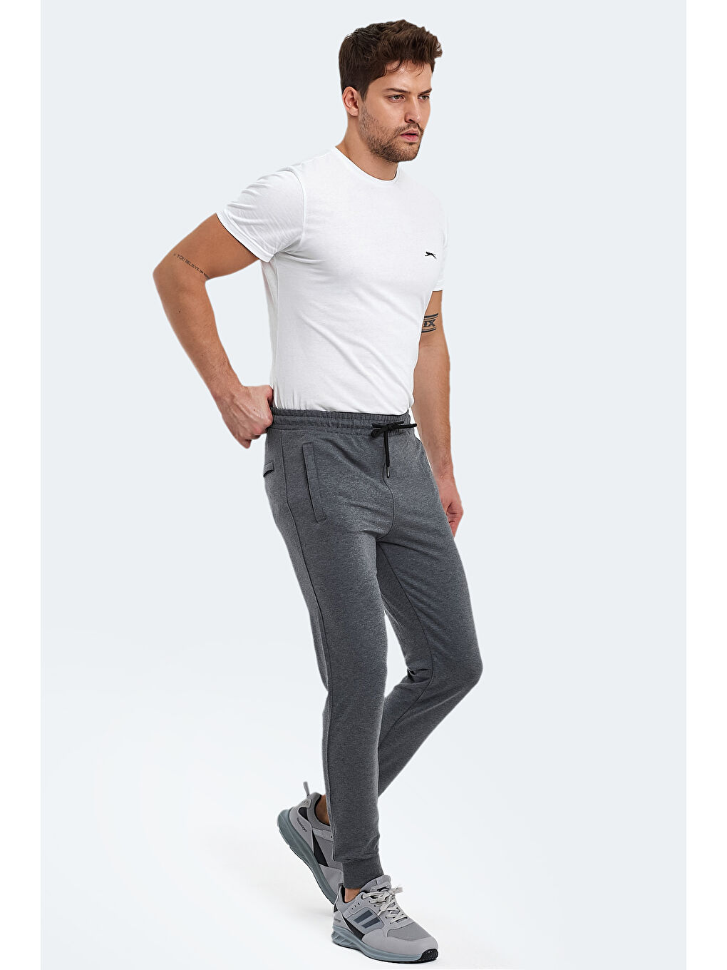 OLUFTEN I Erkek Eşofman Altı Koyu Gri-6