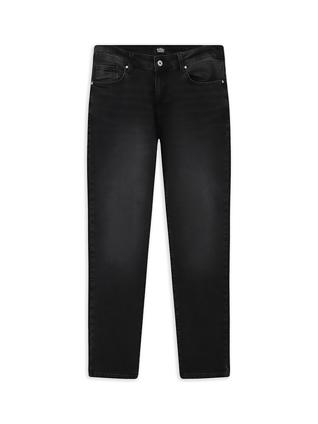 Siyah Regular Fit Elastanlı Denim Jean Pantolon-6