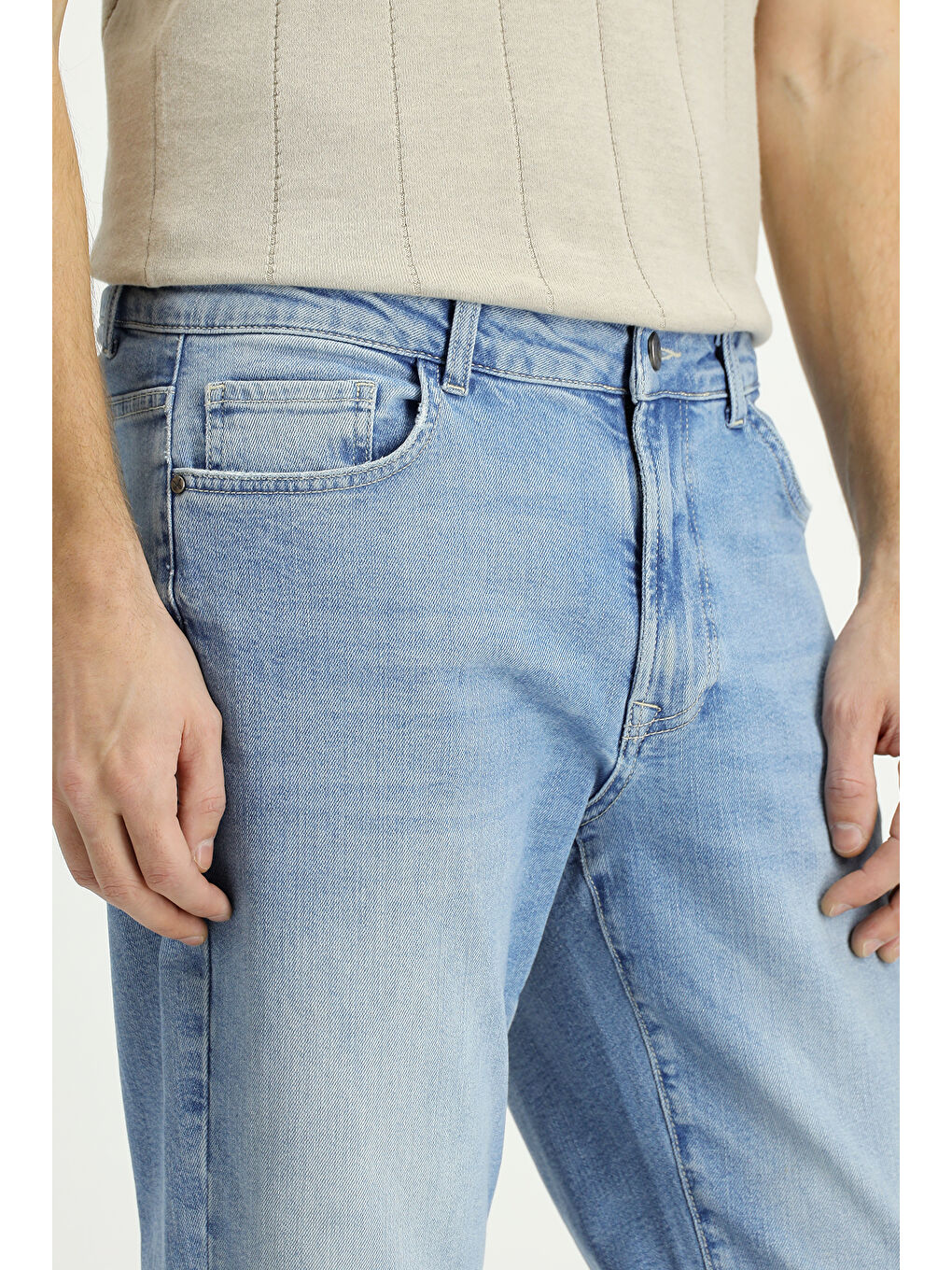 Mavi Regular Fit Elastanlı Denim Pantolon-4