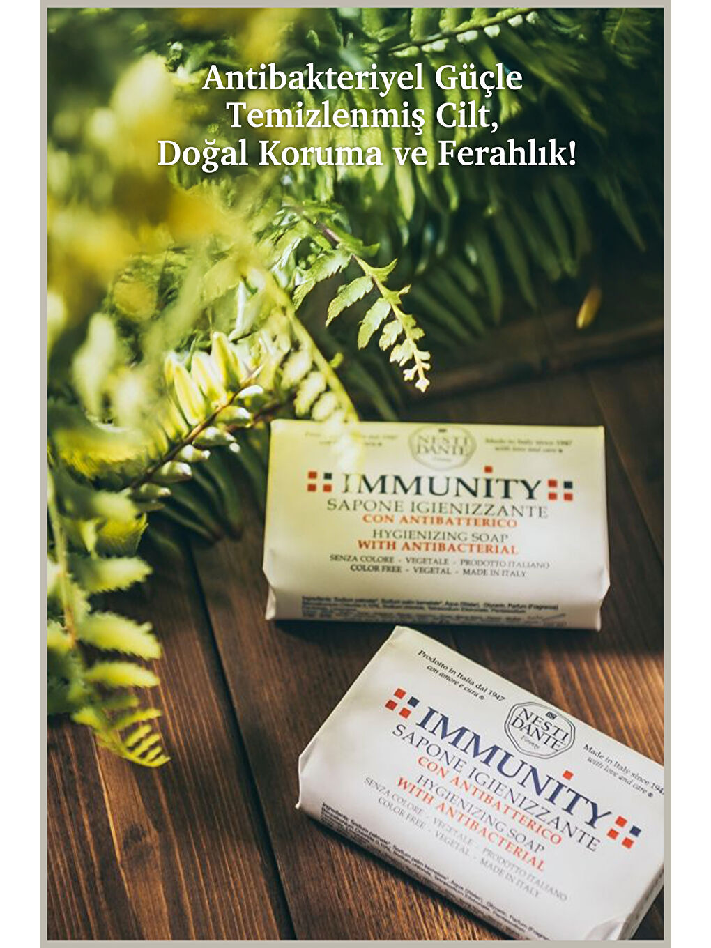 Nesti Dante Immunity Hygienizing Antibakteriyel Hipoalerjenik Sabun Vegan Bakım 150 Gr-4