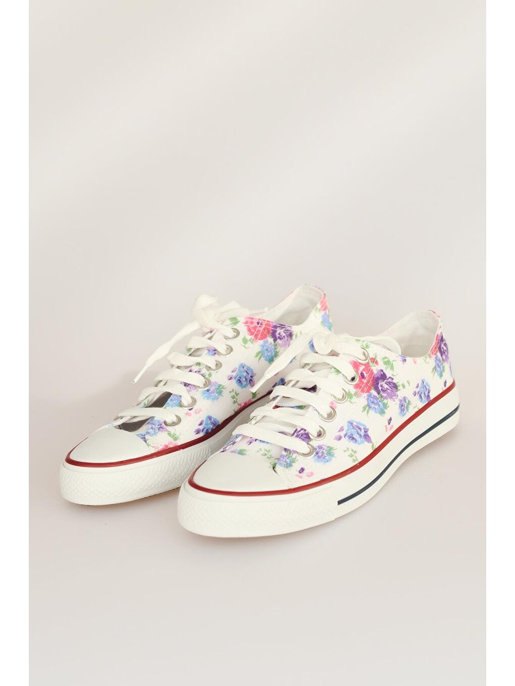 Karışık Rahat Taban Keten Kadın Sneaker 10-3232-22UCvers-3