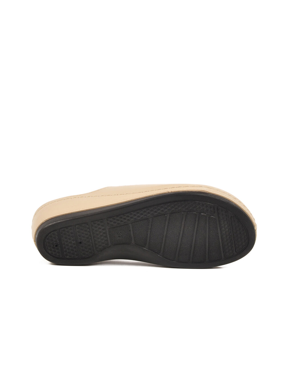 Bej Anatomik Önü Kapalı Kadın Terlik 15.050 Z-3