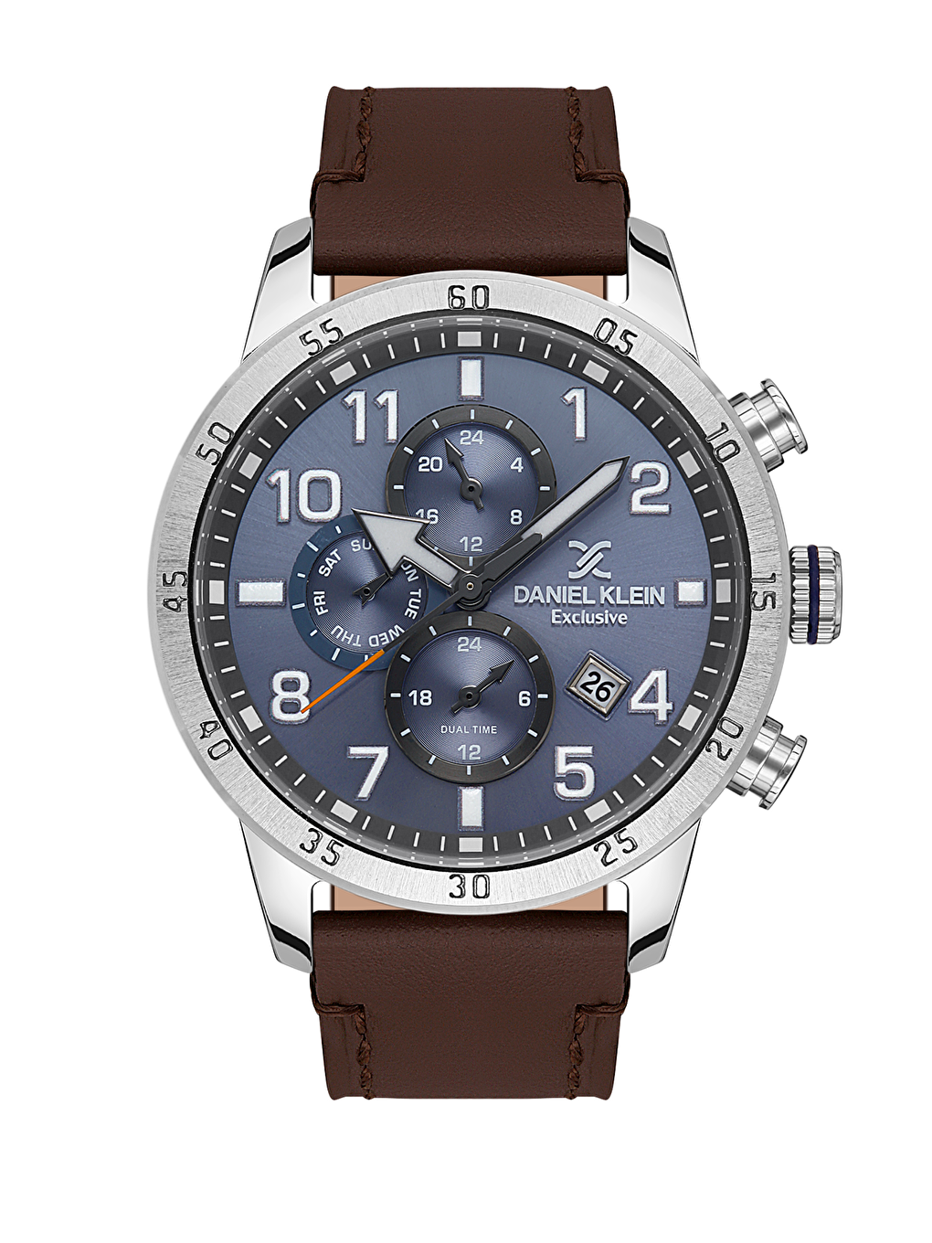 Daniel Klein Kahverengi DK.1.13539.3 Exclusive Erkek Kol Saati - 1