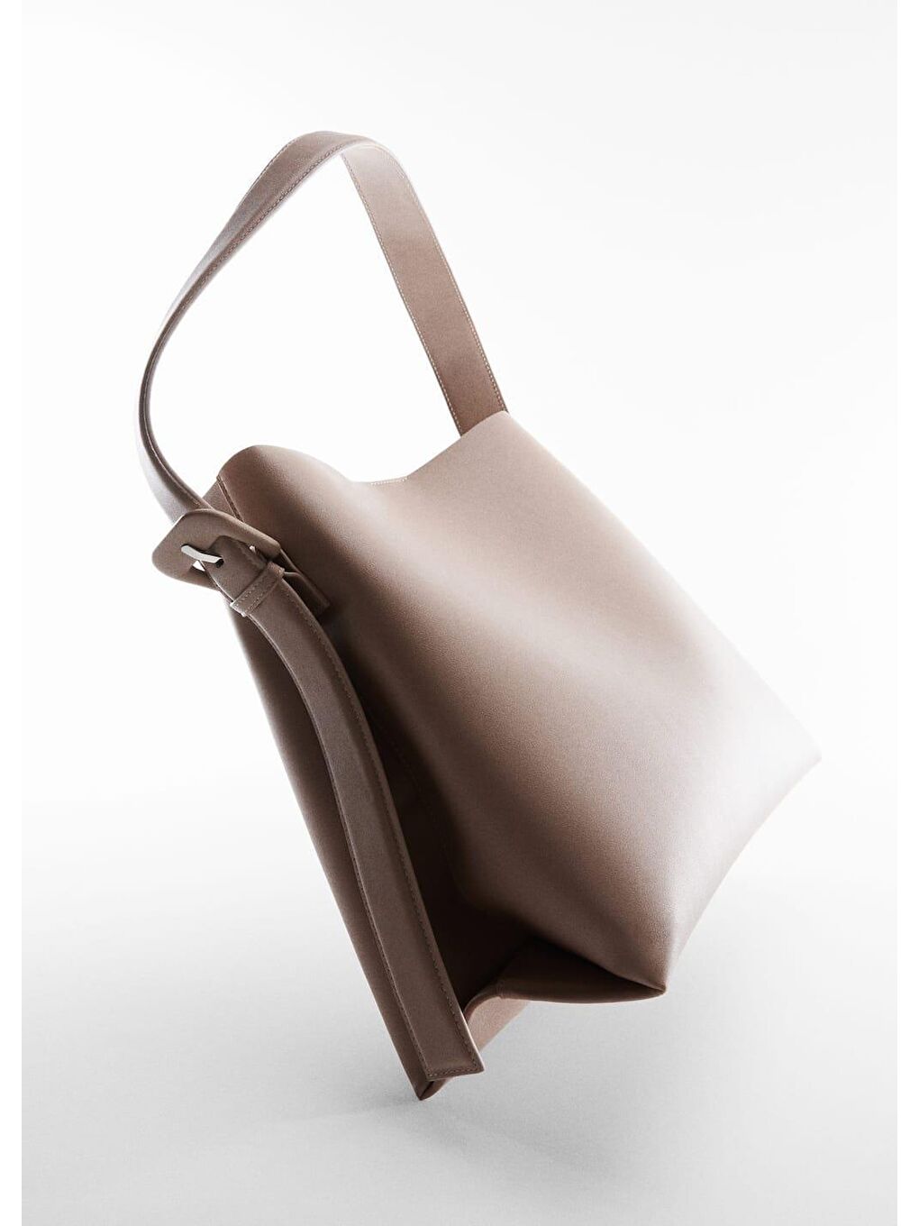 Lacivert Lukaku İçi Süet Kemerli Kadın Omuz Çantası BP-4711O