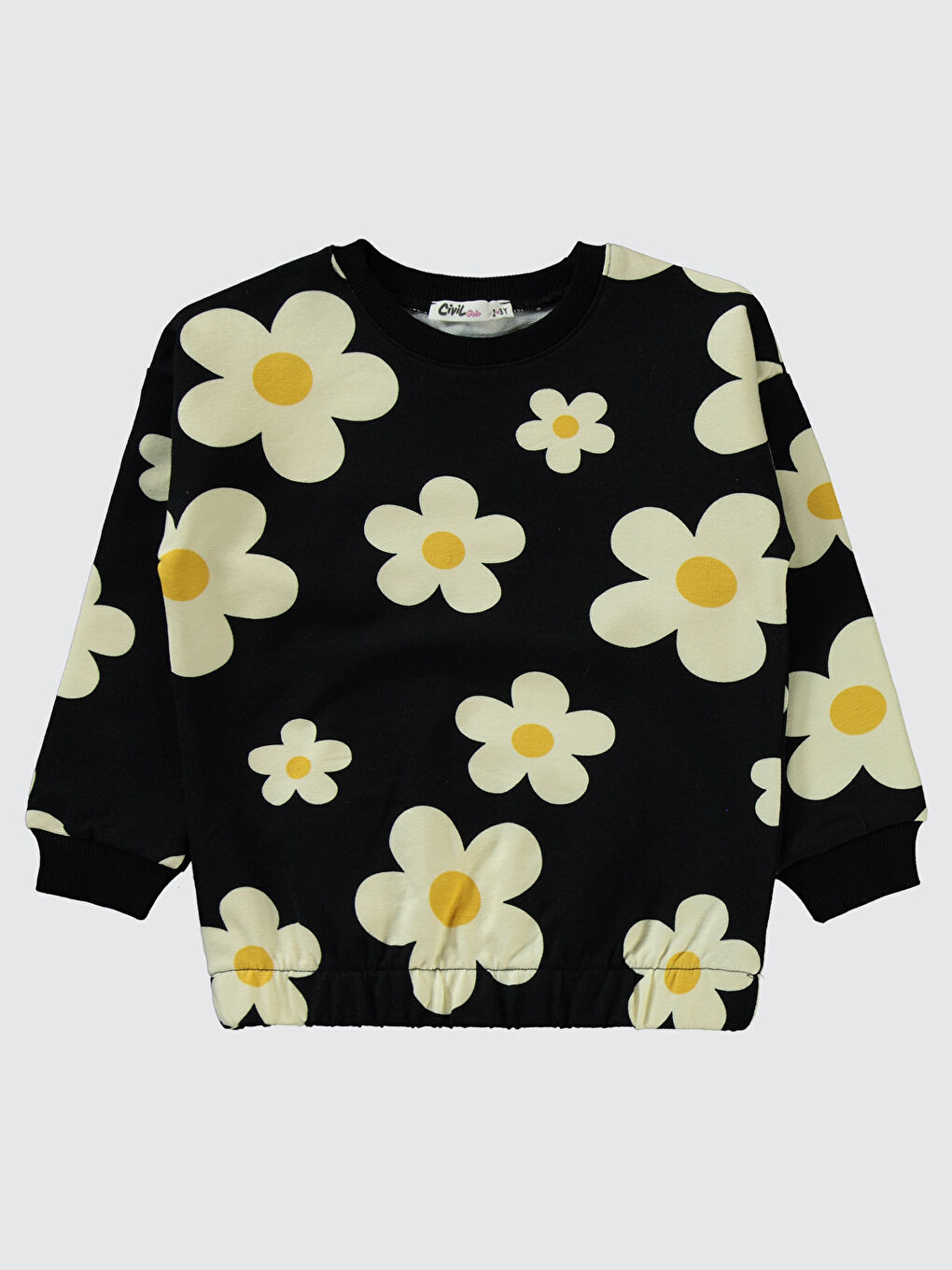 Kız Çocuk Eşofman Takımı 2-5 Yaş Siyah-2