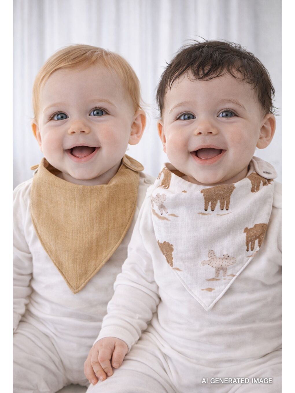 Alpaca Önlük Seti 2'li Bej (40x21 cm)