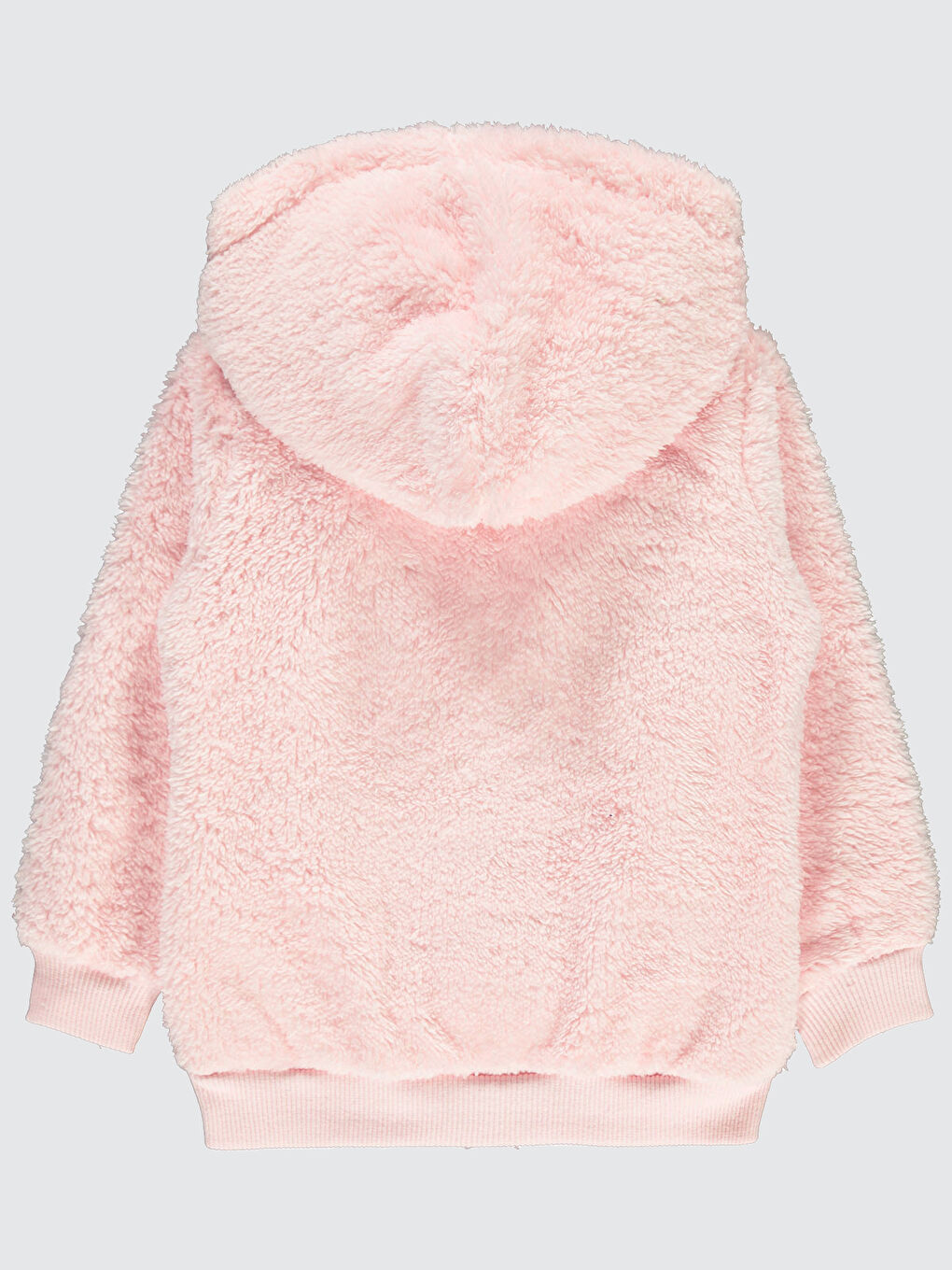 Girls Kız Çocuk Kapüşonlu Hırka 2 5 Yaş Tatlı Pembe-1