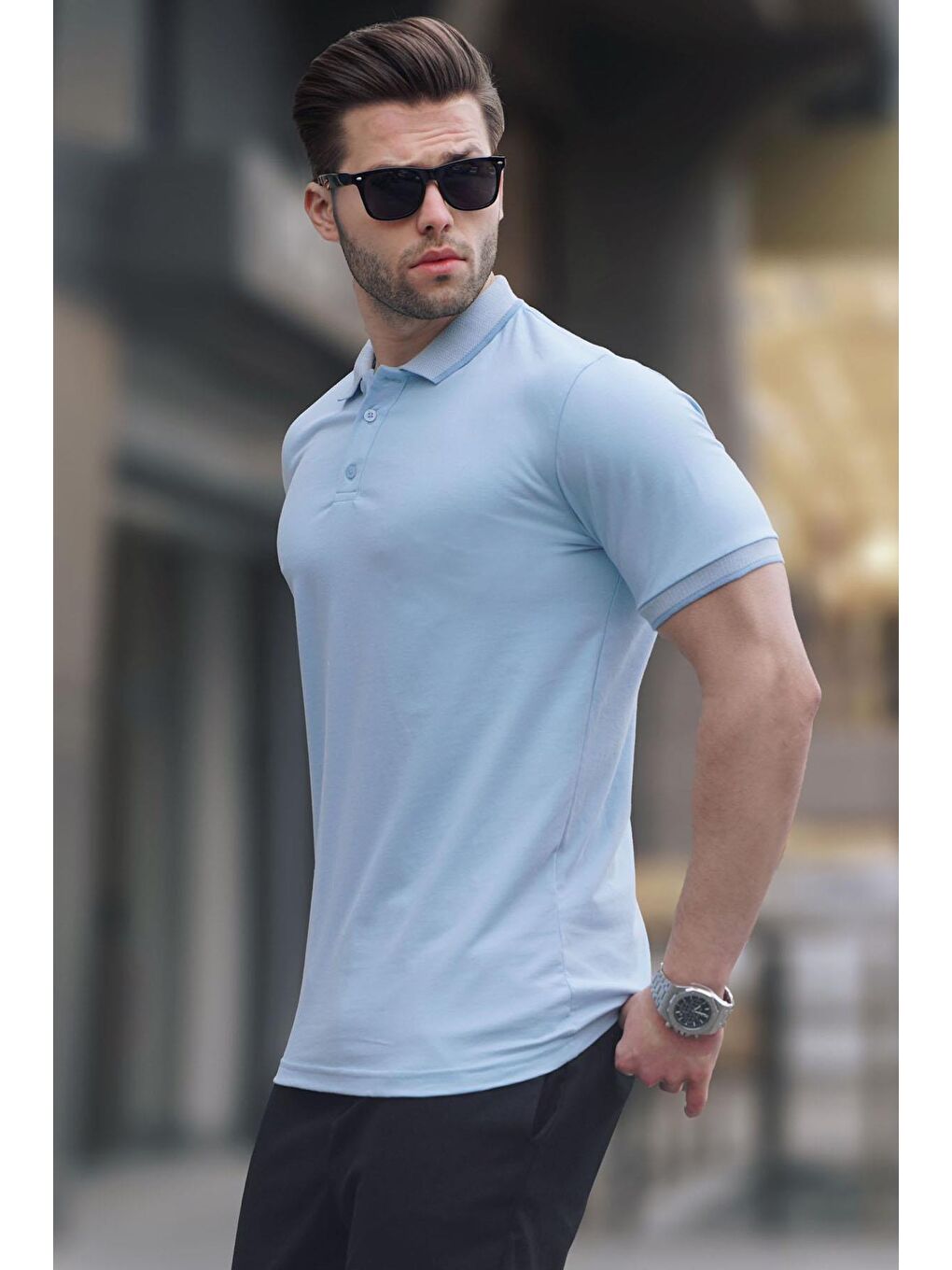 Mavi Regular Fit Erkek Polo Yaka Tişört 6105