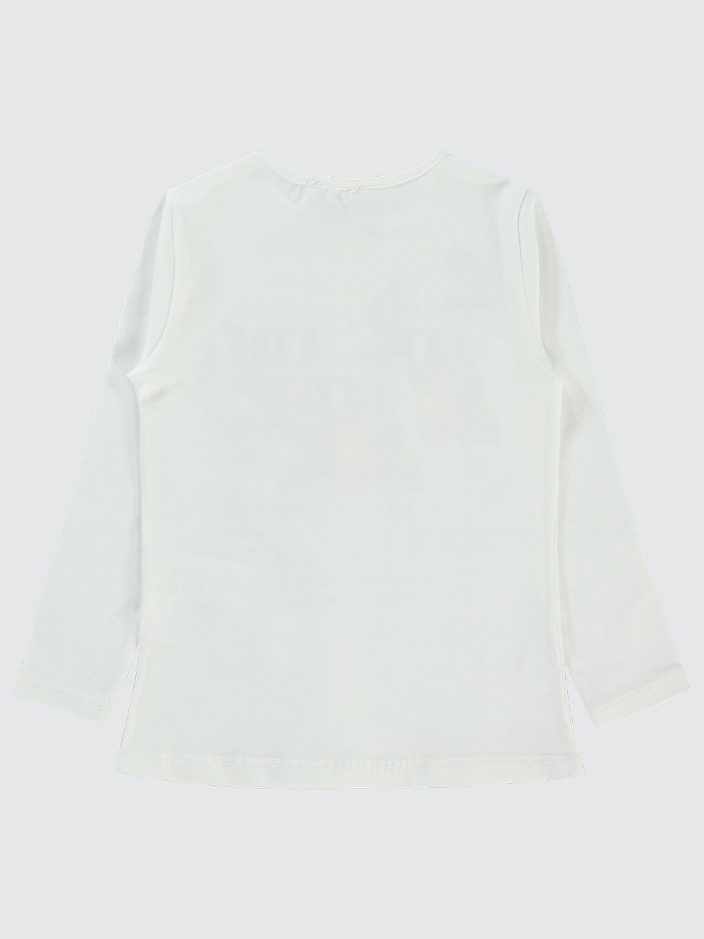 Kız Çocuk Sweatshirt 2-5 Yaş Ekru-1