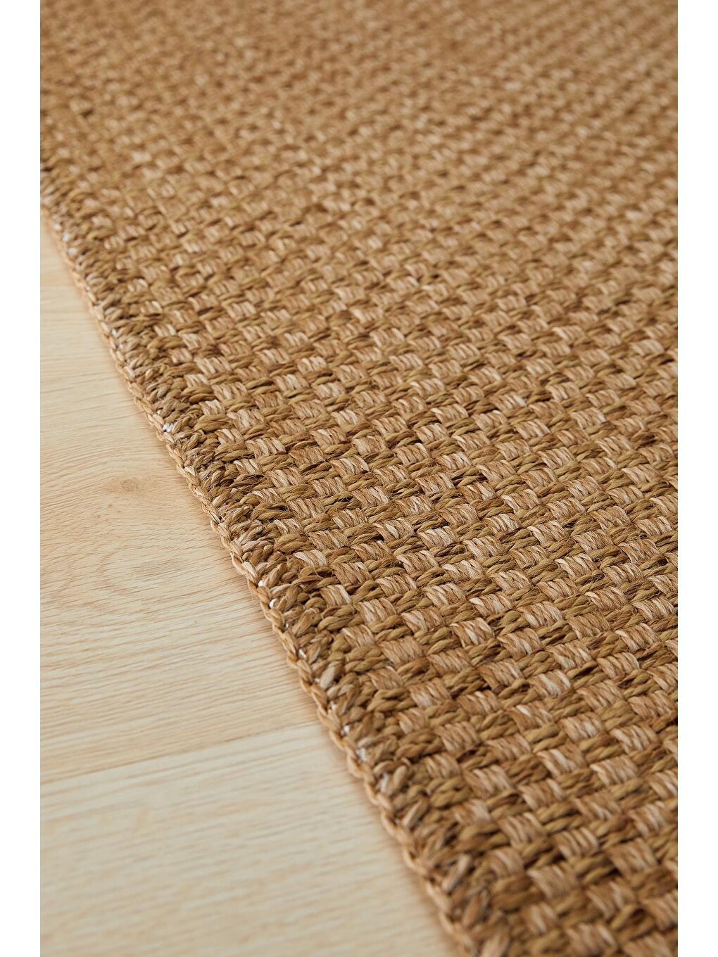 Bej Yıkanabilir Jüt Görünümlü Halı Kilim 120x180 cm-2