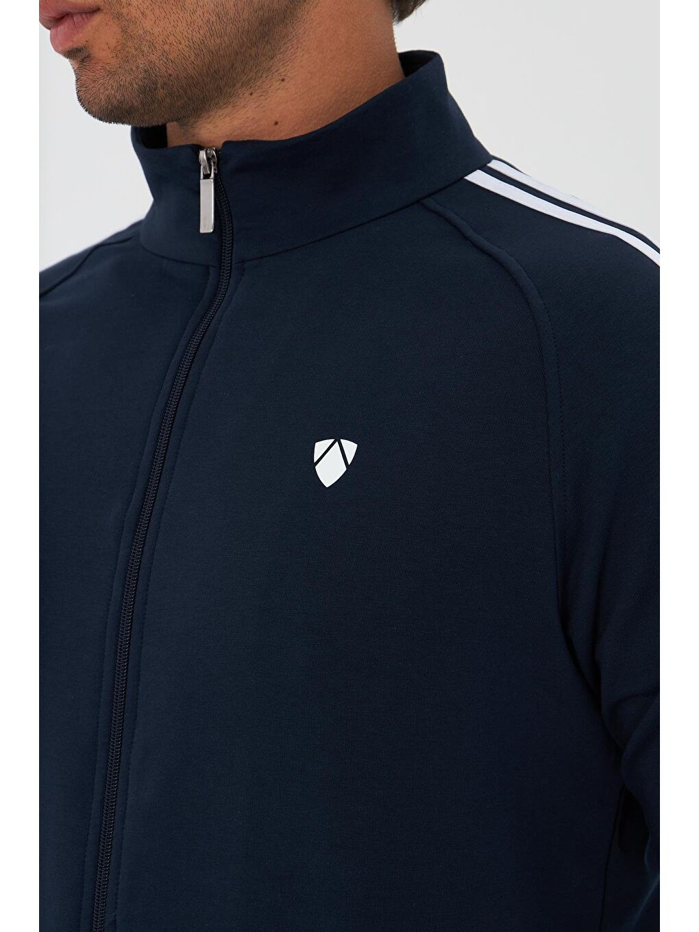 Erkek Pamuklu Eşofman Takımı Lacivert 201550-L-4